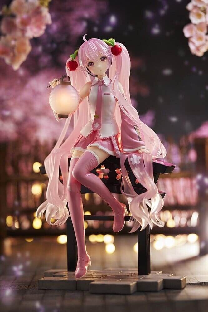 Sakura Miku AMP + Figure (Sakura Lantern Ver.)